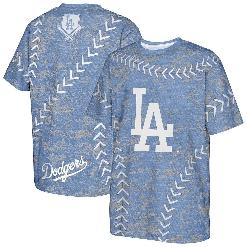 Youth Royal Los Angeles Dodgers Slide Score Bold T-Shirt