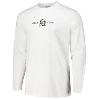 Men's Ahead White Los Angeles Golf Club Berkley Long Sleeve T-Shirt
