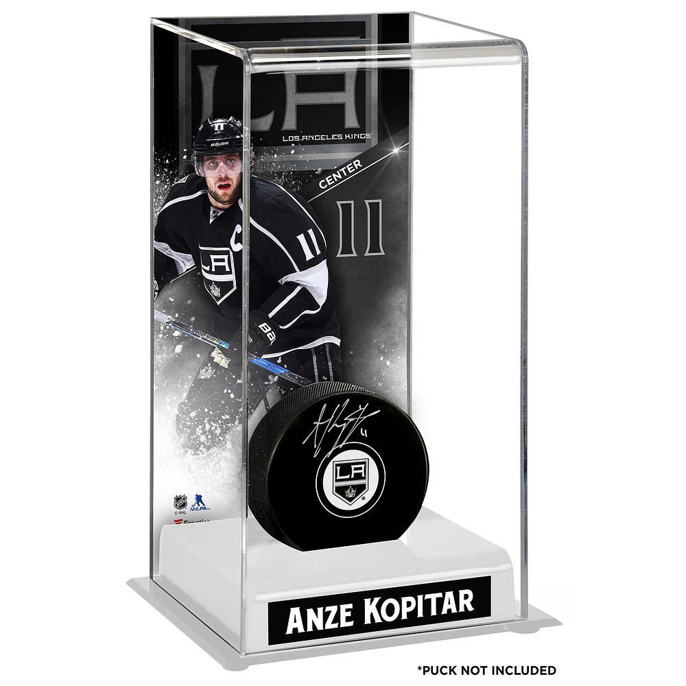 Anze Kopitar Los Angeles Kings Deluxe Grand étui pour rondelle de hockey
