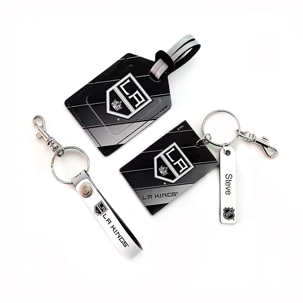 Los Angeles Kings - Leather Three-Piece Gift Pack with Personalized Tag