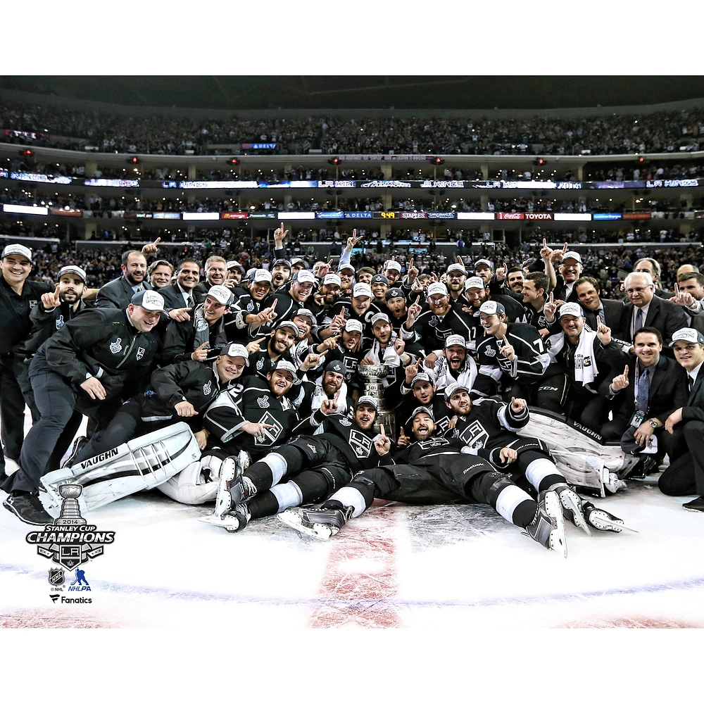 Los Angeles Kings Unsigned 2014 Stanley Cup Champions Team Celebration Photograph