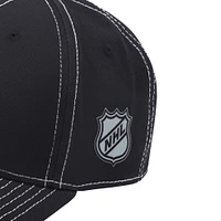 Men's Starter  Black Los Angeles Kings Sphere II Curved Starfit Adjustable Hat