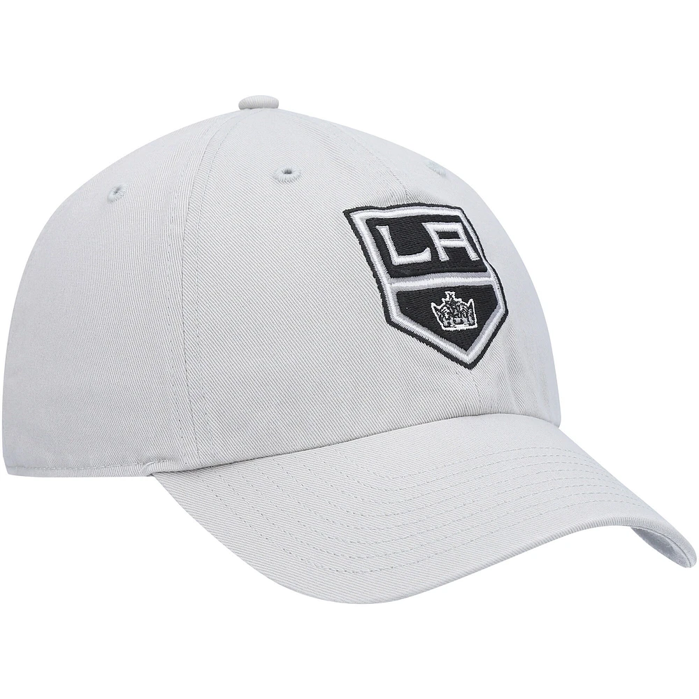Men's '47 Gray Los Angeles Kings Clean Up Adjustable Hat