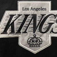Men's '47 Luc Robitaille Black Los Angeles Kings Retired Player Name & Number Lacer Pullover Hoodie