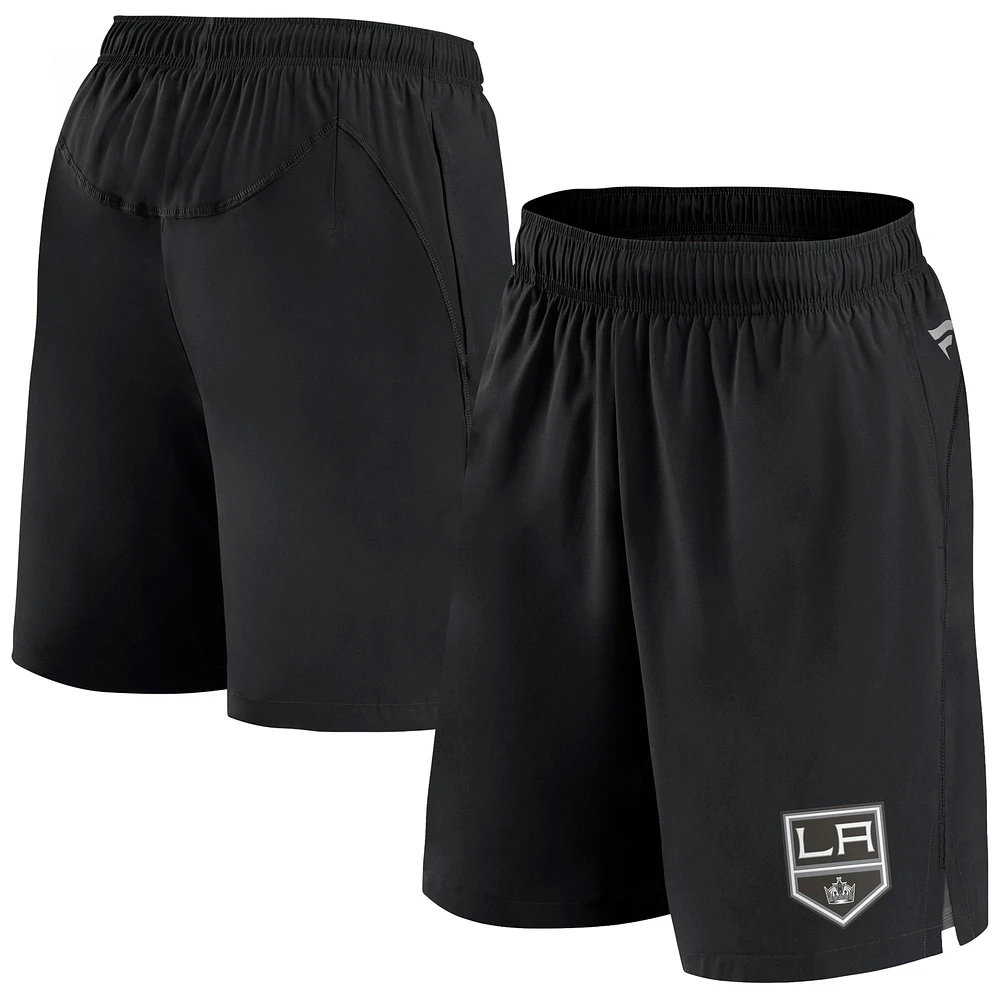 Men's Fanatics Black Los Angeles Kings Authentic Pro Tech Shorts