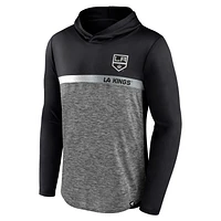 Men's Fanatics Black Los Angeles Kings Podium Defender Pullover Hoodie