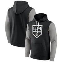 Men's Fanatics  Black Los Angeles Kings Team Pullover Hoodie