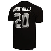 Men's Mitchell & Ness Luc Robitaille Black Los Angeles Kings  Name Number T-Shirt