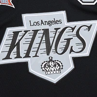 Men's Mitchell & Ness Wayne Gretzky Black Los Angeles Kings Big Tall 1992/93 Blue Line 2.0 Jersey