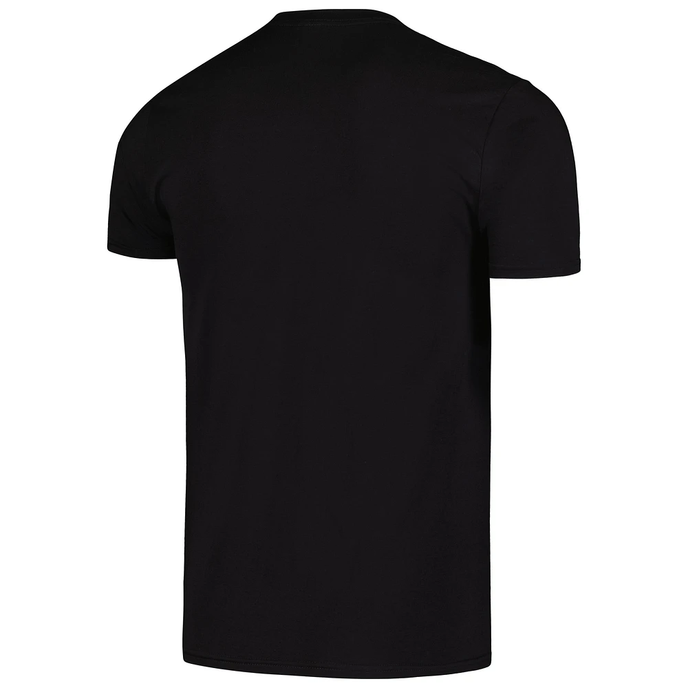 Men's Mitchell & Ness Wayne Gretzky Black Los Angeles Kings Big Face T-Shirt