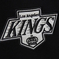 Men's Mitchell & Ness Wayne Gretzky Black Los Angeles Kings Premium Name Number Fleece Pullover Sweatshirt