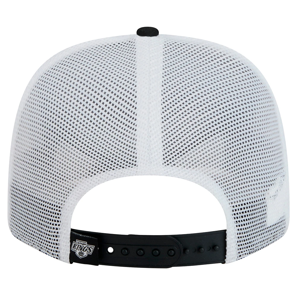 Casquette camionneur extensible 9SEVENTY Los Angeles Kings noire New Era pour homme