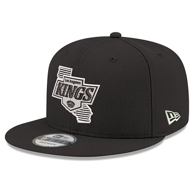 Casquette snapback 9FIFTY noire New Era pour homme, Los Angeles Kings State Pride