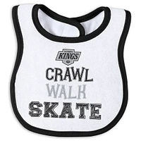 Newborn & Infant WEAR by Erin Andrews Los Angeles Kings Sleep and Play Sleeper Set with Bib