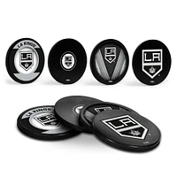 The Sports Vault Los Angeles Kings Four-Piece Puck Coaster Set