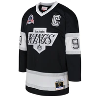 Toddler Mitchell & Ness Wayne Gretzky Black Los Angeles Kings 1992/93 Blue Line 2.0 Player Jersey