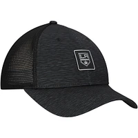 Women's Fanatics  Black Los Angeles Kings Authentic Pro Adjustable Trucker Hat