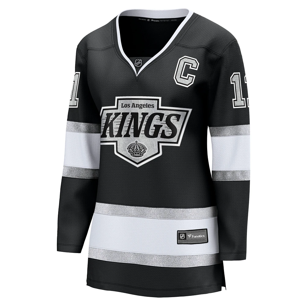 Women's Fanatics Anze Kopitar Black Los Angeles Kings Home Premier Breakaway Player Jersey