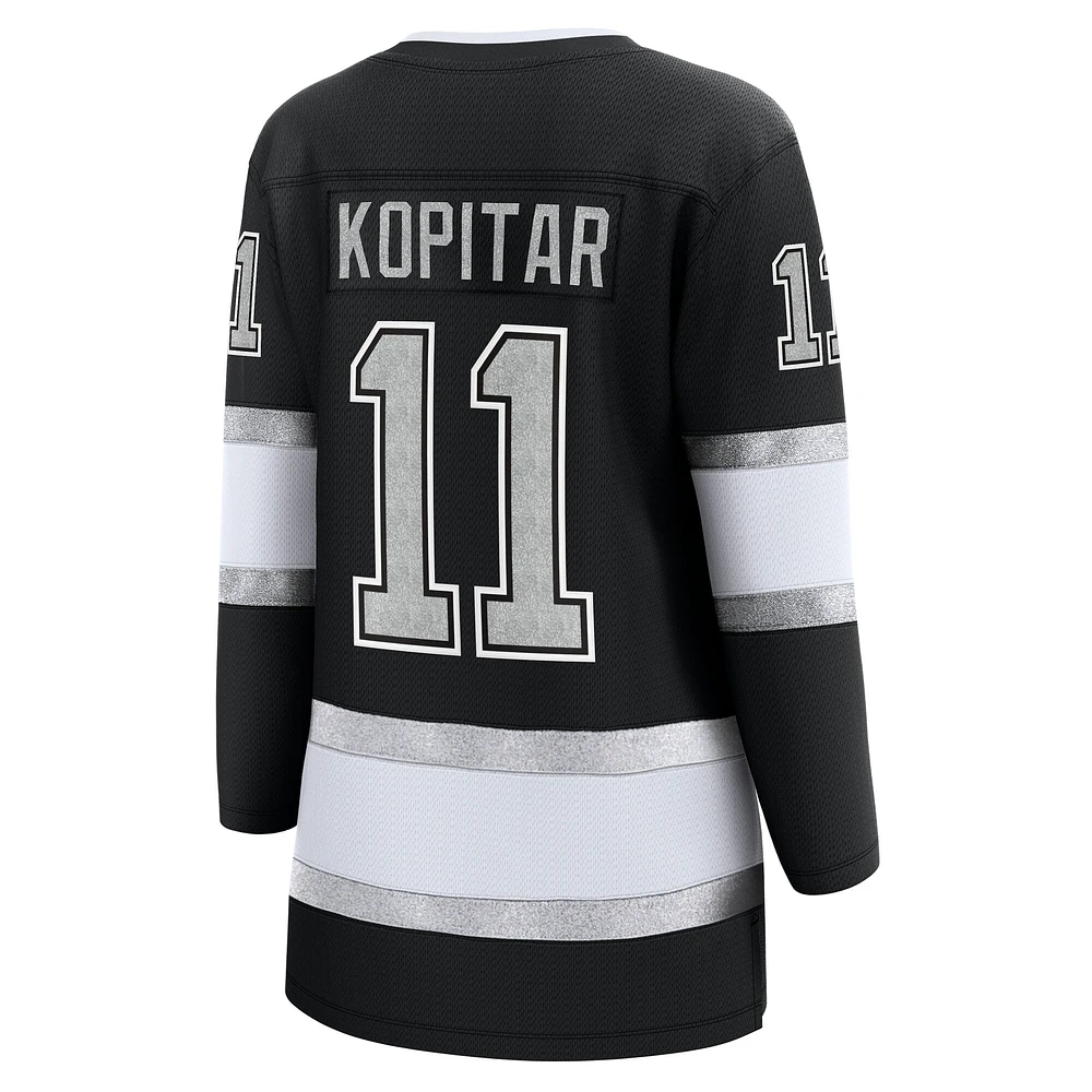 Women's Fanatics Anze Kopitar Black Los Angeles Kings Home Premier Breakaway Player Jersey