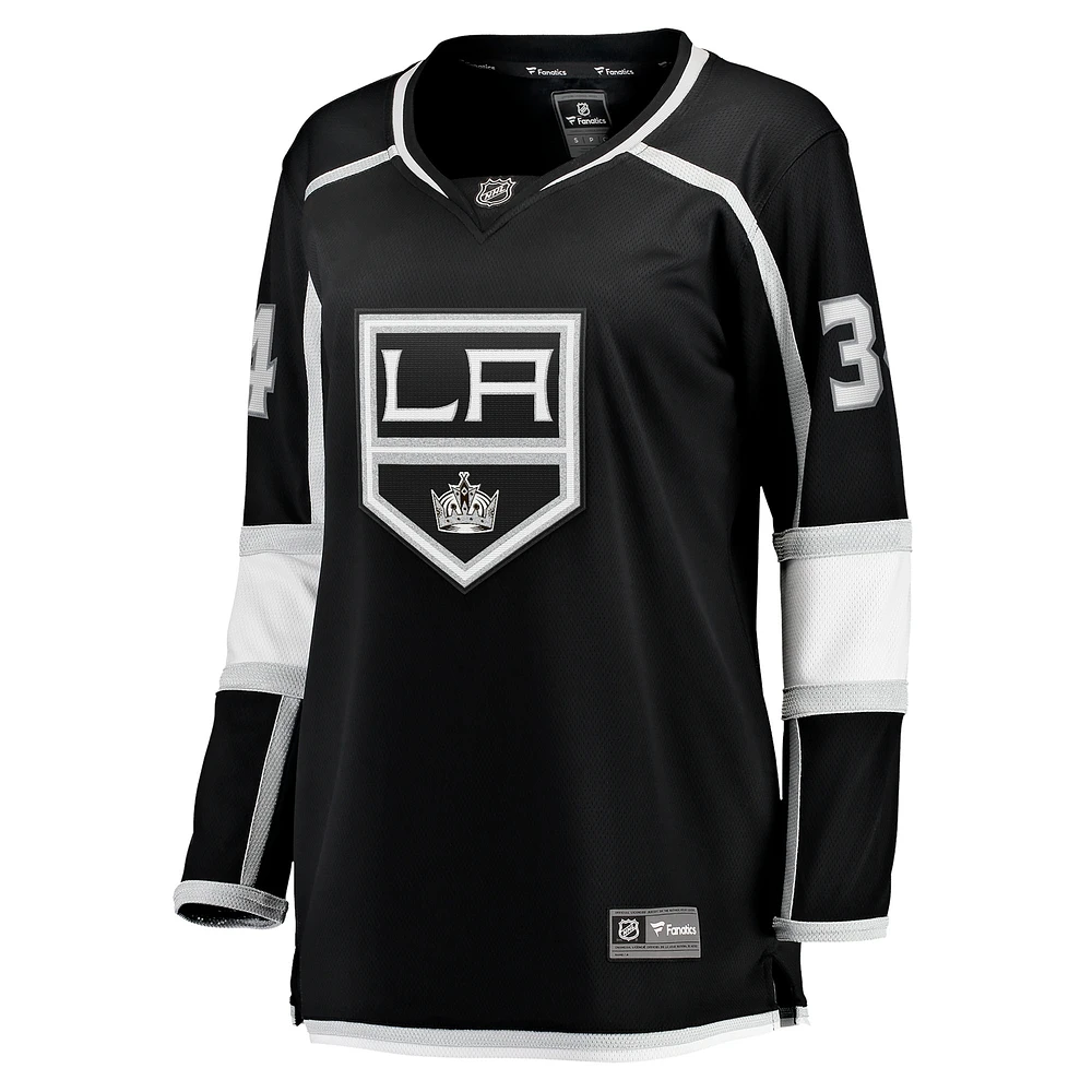 Women's Fanatics Arthur Kaliyev Black Los Angeles Kings Home Breakaway Player Jersey