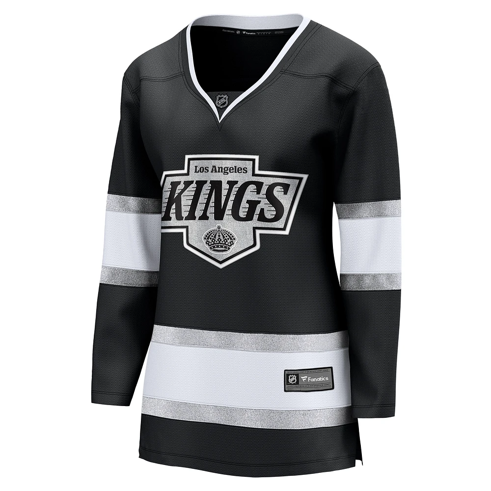 Maillot Breakaway à domicile noir Los Angeles Kings Fanatics pour femmes