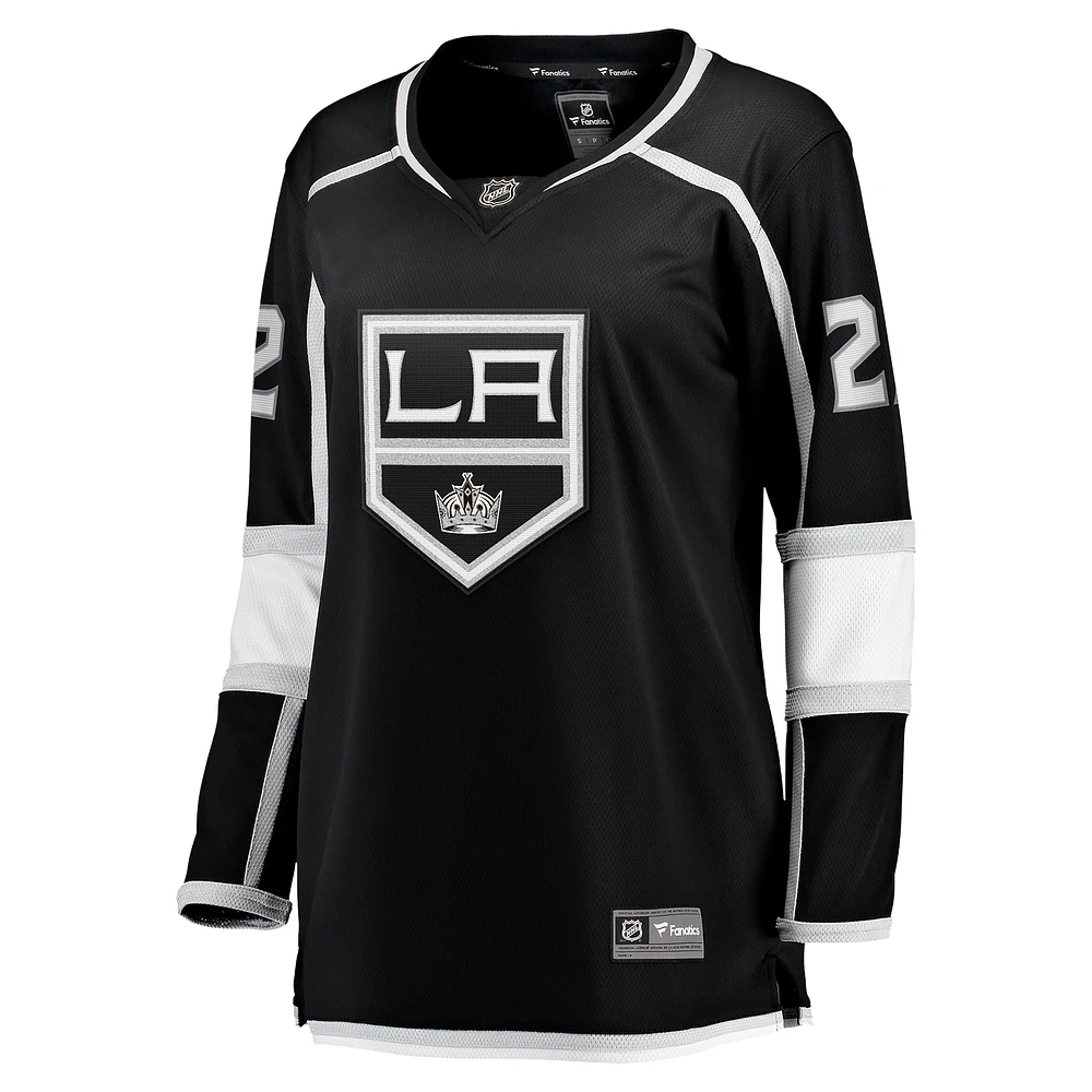 Women's Fanatics Trevor Lewis Black Los Angeles Kings Home Breakaway Player Jersey