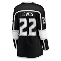 Women's Fanatics Trevor Lewis Black Los Angeles Kings Home Breakaway Player Jersey
