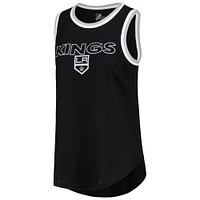 Women's G-III 4Her by Carl Banks Black Los Angeles Kings Strategy Tank Top