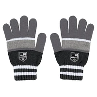 Women's WEAR by Erin Andrews Los Angeles Kings Stripe Glove & Scarf Set