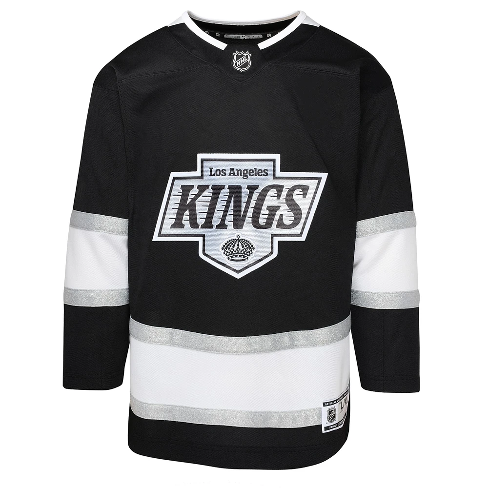 Youth Black Los Angeles Kings Home Premier Jersey