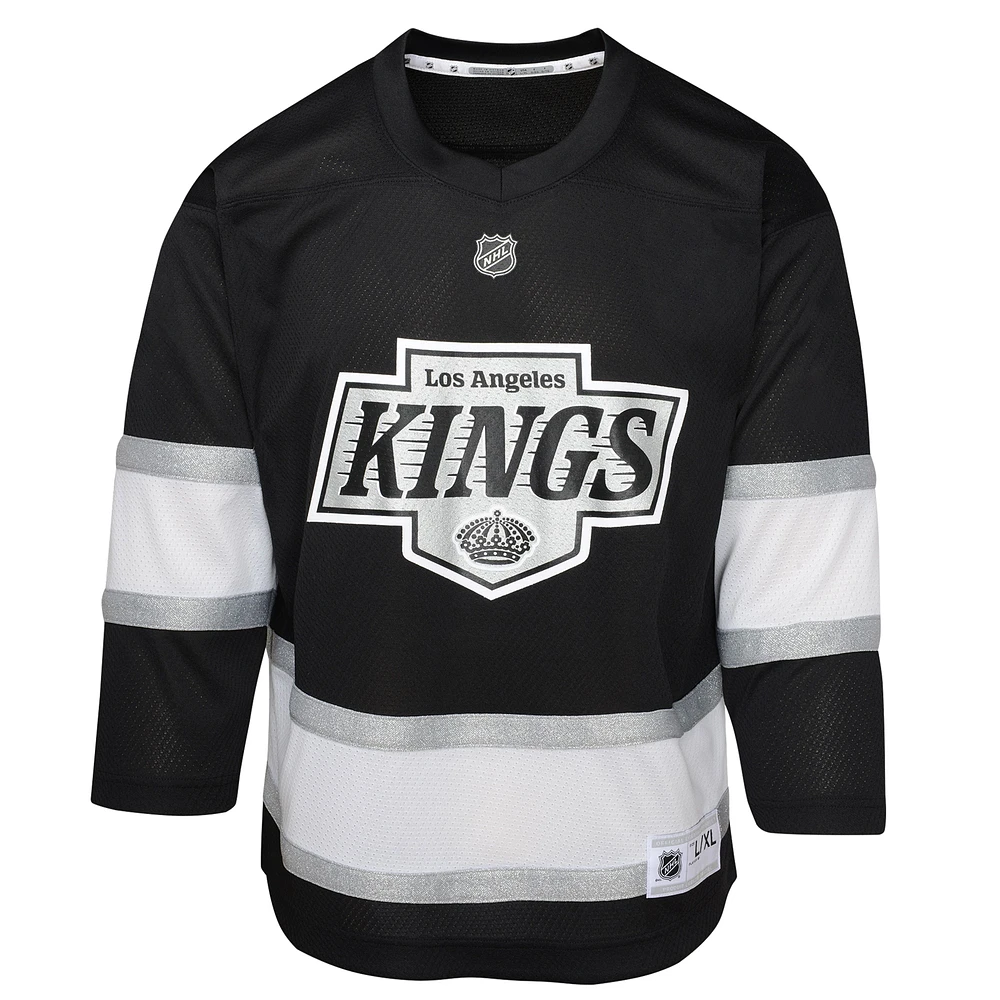 Youth Black Los Angeles Kings Home Replica Jersey