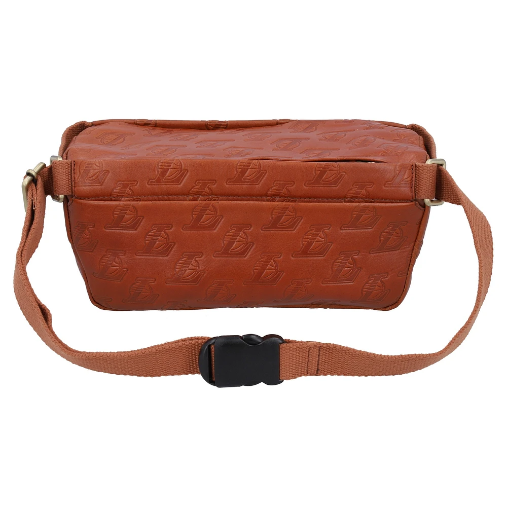 Lusso Los Angeles Lakers Sabre Cross Chest Sling Belt Bag