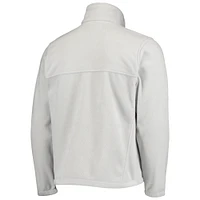 Men's Columbia Los Angeles Lakers Gray Flanker Full-Zip Jacket