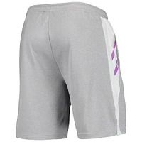 Men's Concepts Sport Gray Los Angeles Lakers Stature Shorts