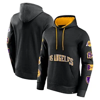 Men's Fanatics Black Los Angeles Lakers Home Court Pullover Hoodie