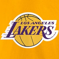 Men's Fanatics LeBron James Gold Los Angeles Lakers Playmaker Name & Number T-Shirt