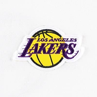 Men's FISLL Oatmeal Los Angeles Lakers Double Dribble Tie-Dye Fleece Jogger Pants