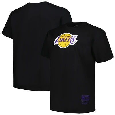 V108330 LAKERS NBA BNS PRF pour hommes Mitchell & Ness HWC Vintage Logo B&T SS Tee TEEMENSCR MNNBLOGTLAK # 11