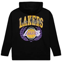 Men's Mitchell & Ness Black Los Angeles Lakers NBA x Michelob Ultra Swish Sip Pullover Hoodie
