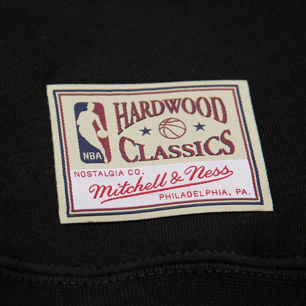 Men's Mitchell & Ness Black Los Angeles Lakers NBA x Michelob Ultra Swish Sip Pullover Hoodie