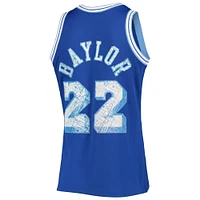 Men's Mitchell & Ness Elgin Baylor Royal Los Angeles Lakers 1996/97 Hardwood Classics NBA 75th Anniversary Diamond Swingman Jersey