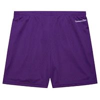 Men's Mitchell & Ness Purple Los Angeles Lakers Hardwood Classics Gameday Mesh Shorts