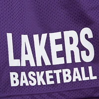 Men's Mitchell & Ness Purple Los Angeles Lakers Hardwood Classics Gameday Mesh Shorts