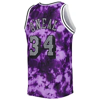 Men's Mitchell & Ness Shaquille O'Neal Purple Los Angeles Lakers 1996/97 Galaxy Swingman Jersey