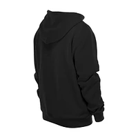 Men's New Era  Black Los Angeles Lakers 2024/25 City Edition Chenille Heavyweight Pullover Hoodie
