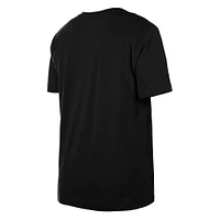 Men's New Era  Black Los Angeles Lakers 2024/25 City Edition Chenille Heavyweight T-Shirt