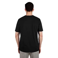 Men's New Era  Black Los Angeles Lakers 2024/25 City Edition Chenille Heavyweight T-Shirt