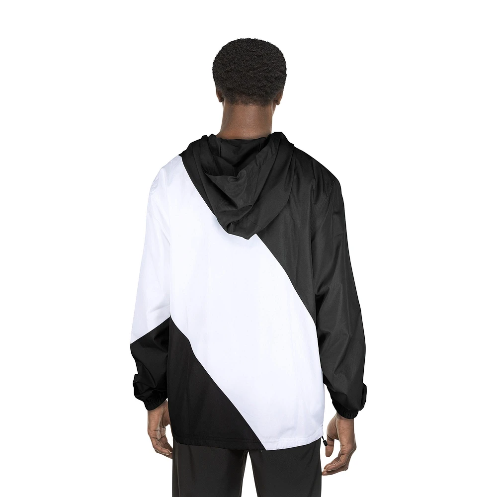 Men's New Era  Black Los Angeles Lakers 2024/25 City Edition Full-Zip Windbreaker Jacket