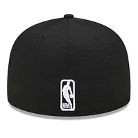 Men's New Era Black Los Angeles Lakers 59FIFTY Fitted Hat