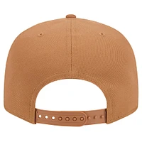 Men's New Era Brown Los Angeles Lakers Color Pack 9FIFTY Snapback Hat